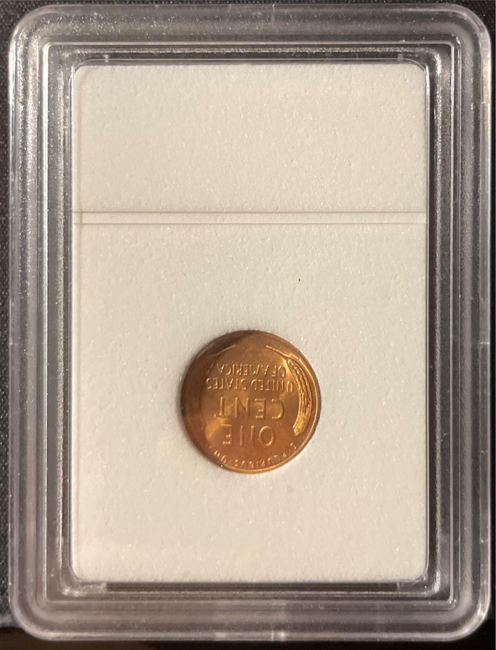 1958 P Lincoln 1c Uncirculated  coin collectible [Barcode 2213738414] - Main Image 2