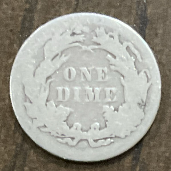 Seated Liberty Dime  coin collectible - Main Image 2