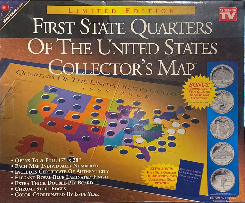 Quarters - First State Quarters Of The United States  coin collectible [Barcode 097298050275] - Main Image 2