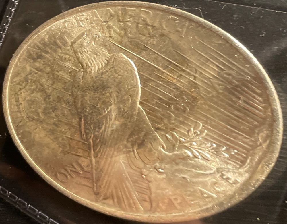 1923 Head Peace Liberty $1 Silver Dollar 90% Silver US Coin   coin collectible - Main Image 2