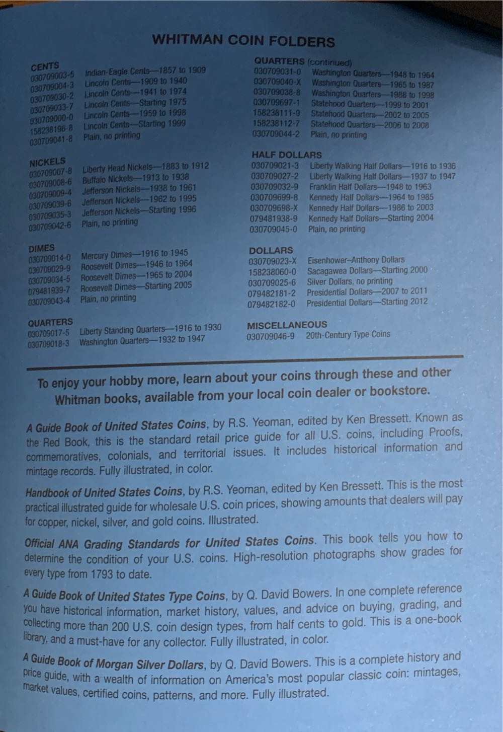 Presidential Dollars No.1: 2007 To 2011  coin collectible [Barcode 9780794821814] - Main Image 3