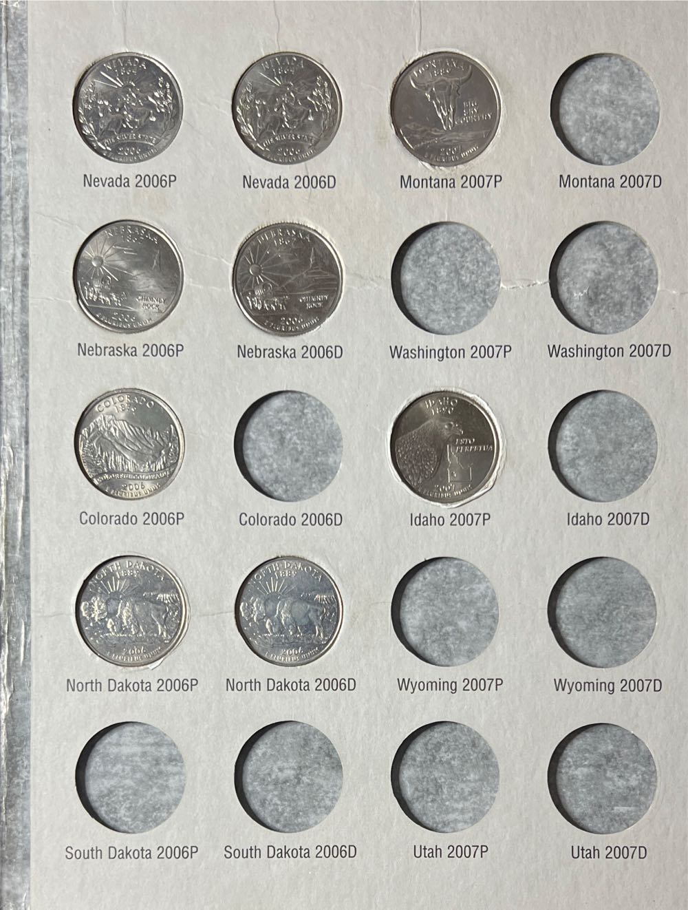 Washington Quarters State Collection Vol.2 2004 - 2008   coin collectible [Barcode 028074088342] - Main Image 3