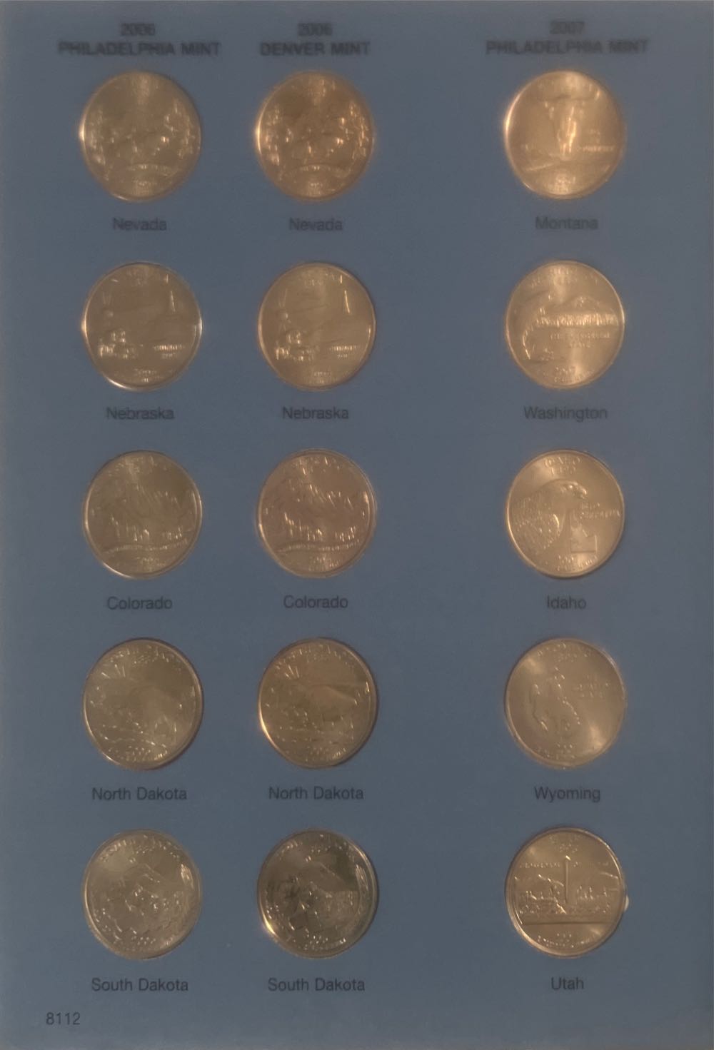 Statehood Quarters No.3: 2006-2009 Also Including The District Of Columbia And U.S. Territories   coin collectible [Barcode 9781582381121] - Main Image 2