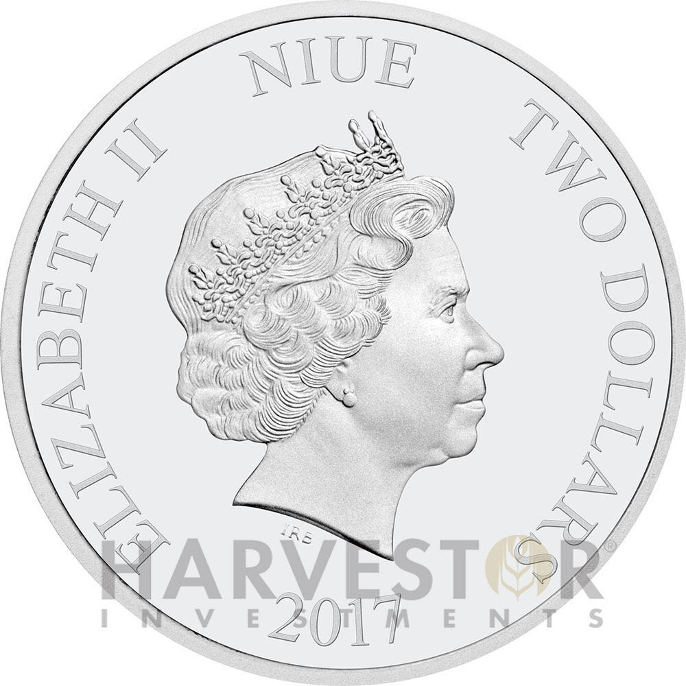 2017 Niue DISNEY MICKEY THROUGH THE AGES - GALLOPIN’ GAUCHO - 1 OZ. SILVER COIN - 5TH COIN  coin collectible - Main Image 2