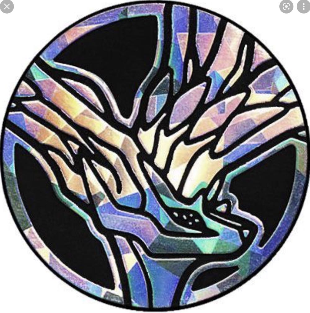 Xerneas (Silver Cracked Ice Holofoil)  coin collectible - Main Image 1