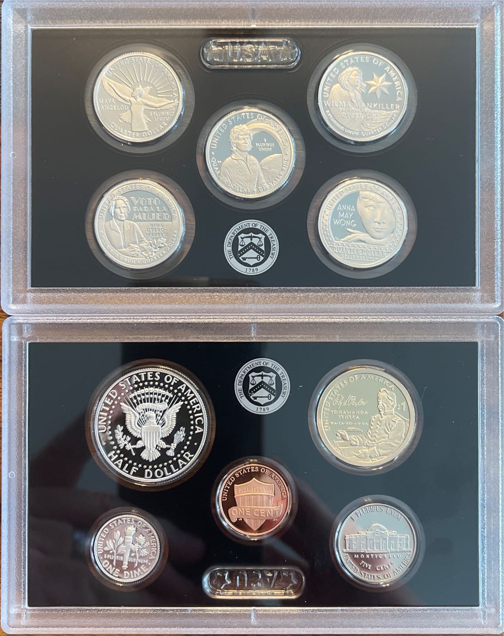 Silver 2022-S US Mint 1oz Proof Set  coin collectible [Barcode 704786340472] - Main Image 3