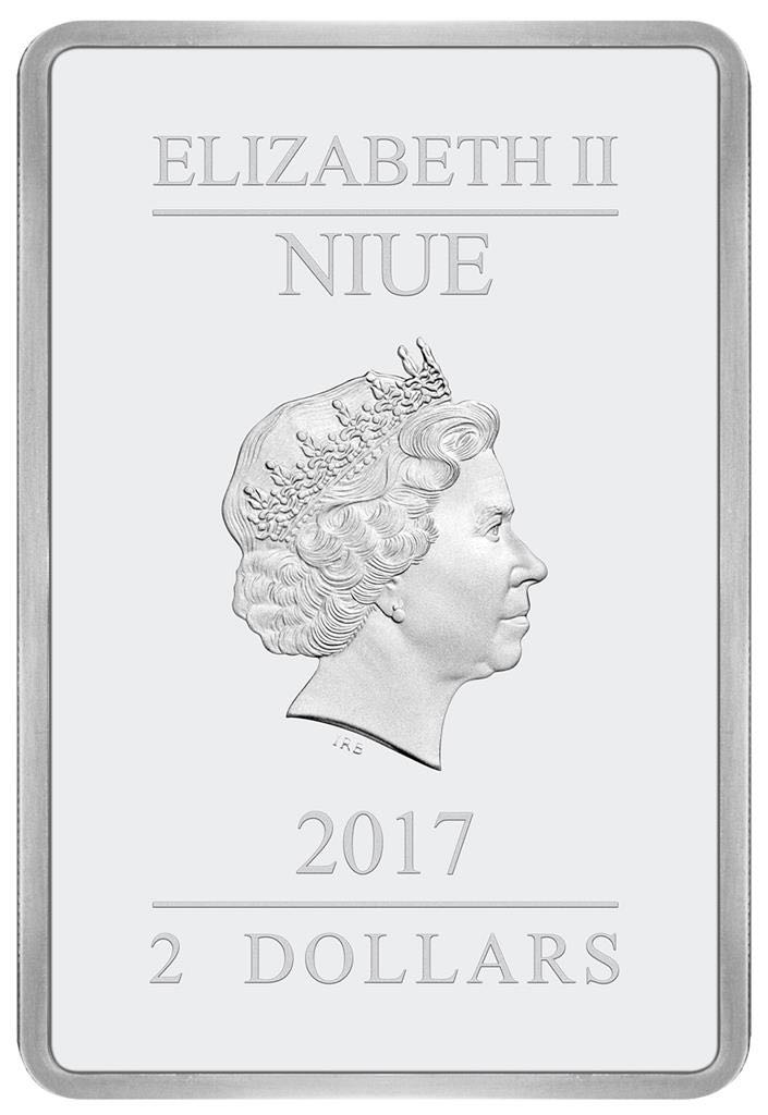 2017 Niue 2$ - Silly Symphony “FLOWERS AND TREES” - Disney Posters of the 1930s (2.) - 1 0z Silver Proof  coin collectible - Main Image 2
