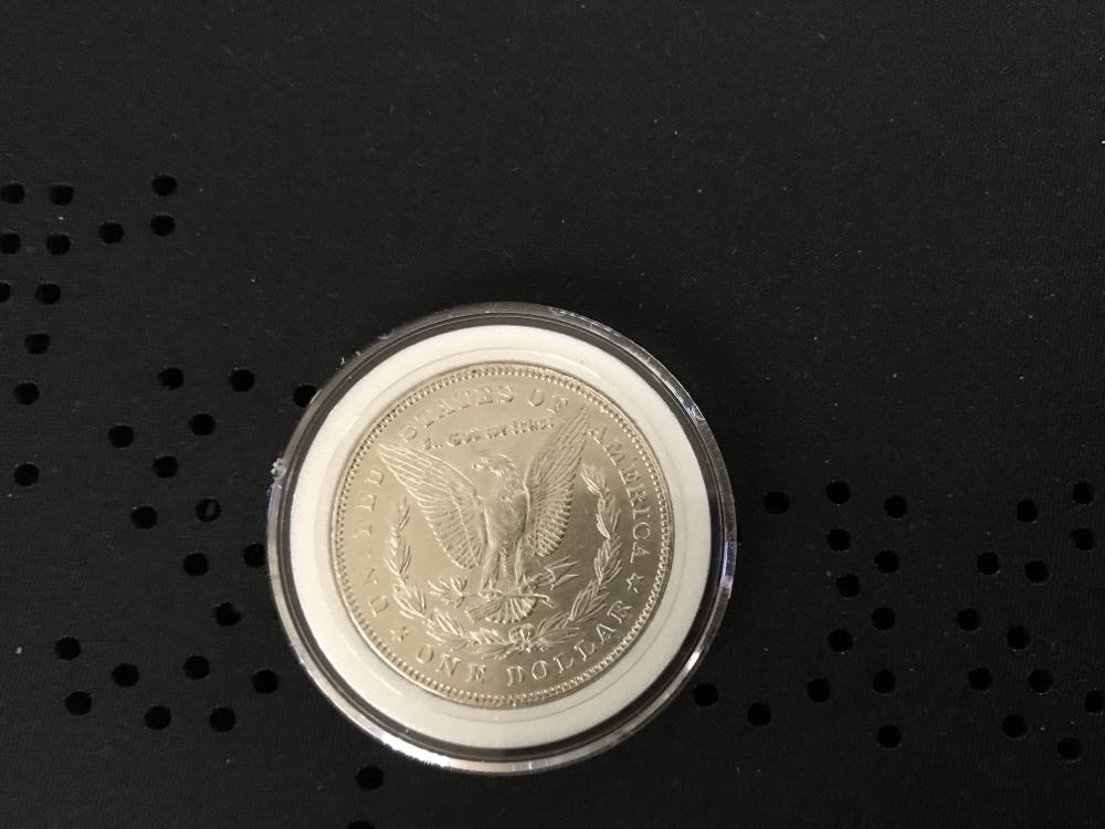 1876 -1882 First Commemorative Mint Morgan Silver Dollar  coin collectible - Main Image 2