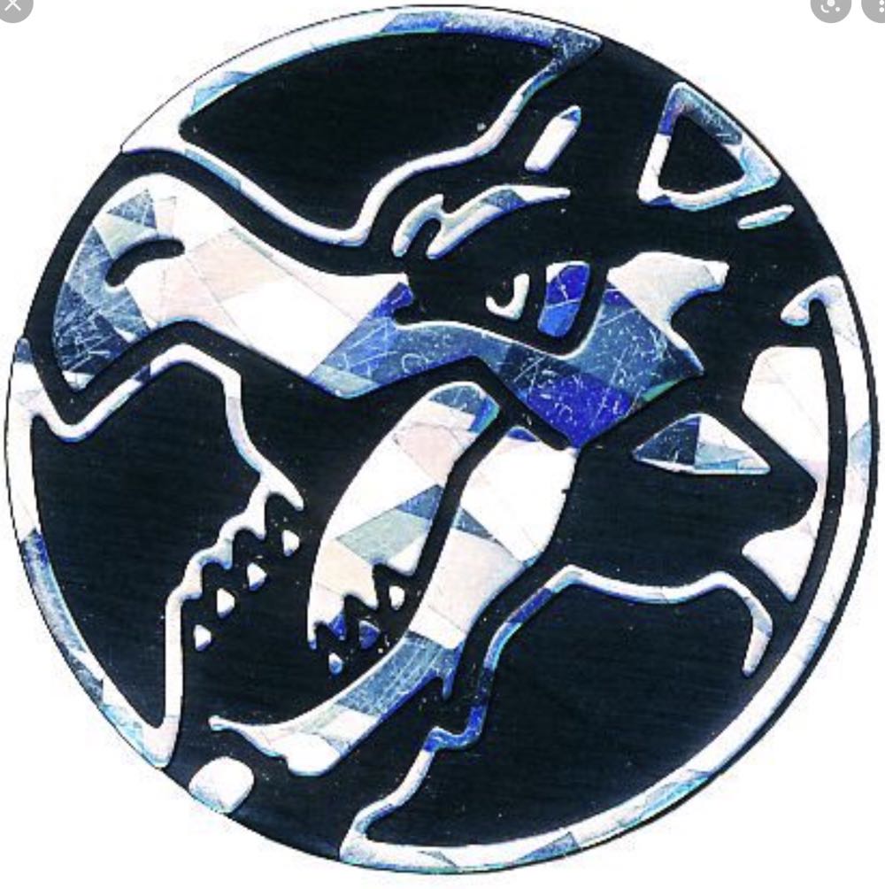 Mega Aerodactyl (Silver Cracked Ice Holofoil)  coin collectible - Main Image 1