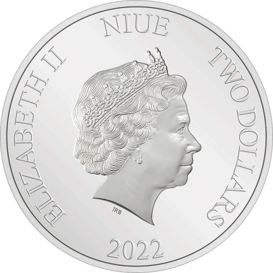 Niue 2022 Goofy “How to Fish” 90th Anniversary 1 Oz Silver Coin  coin collectible - Main Image 2