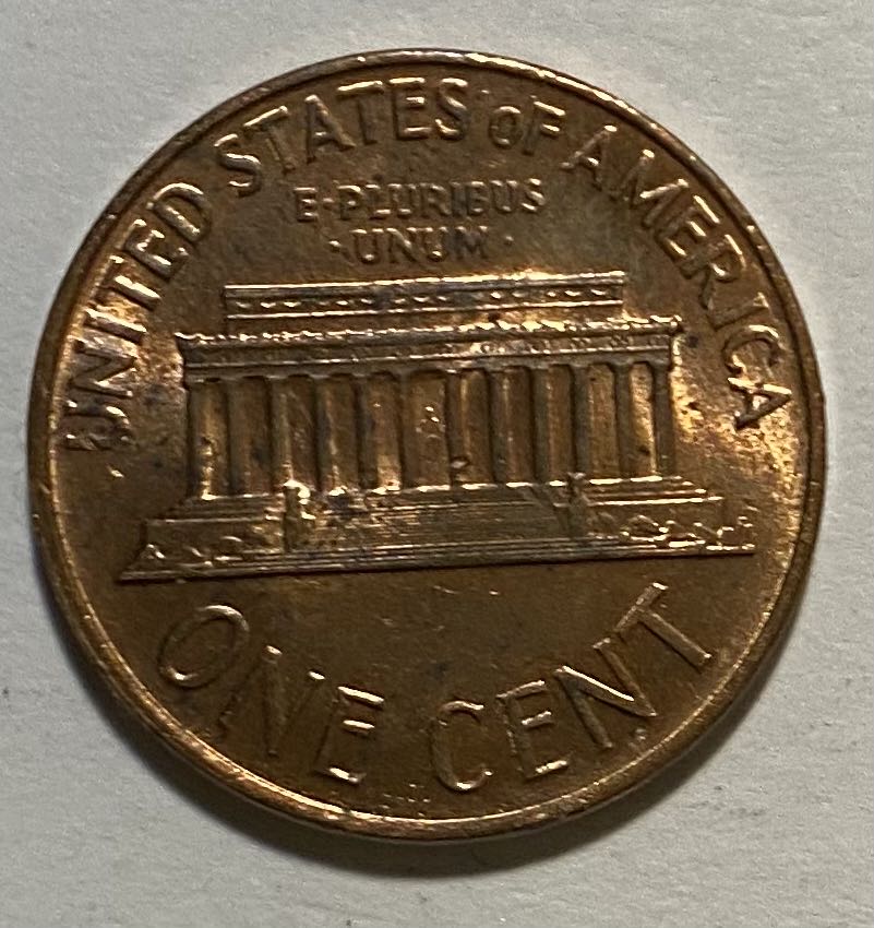 Penny Lincoln Memorial 1967  coin collectible - Main Image 2