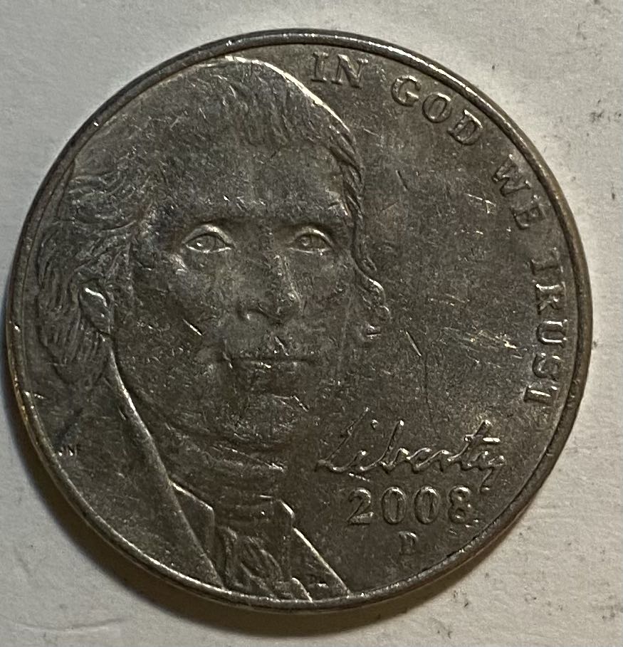 Nickel Jefferson  coin collectible - Main Image 1