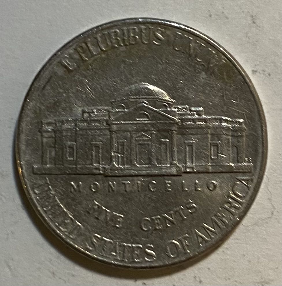 Nickel Jefferson  coin collectible - Main Image 2