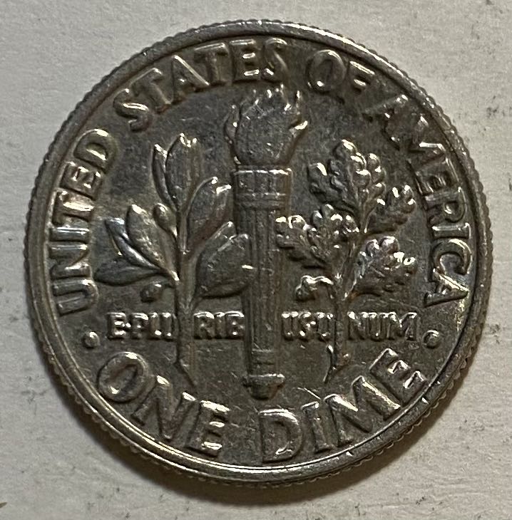 Dime Roosevelt 1984 P  coin collectible - Main Image 2