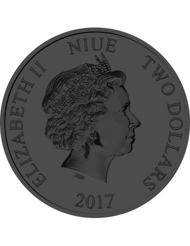 Niue 2017 HALLOWEEN GREEN Steamboat Willie Santa Mickey 2$ 1 oz Silver Coin  coin collectible - Main Image 2