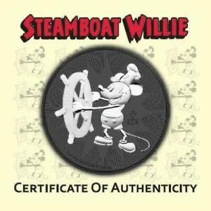 Niue 2017 HALLOWEEN GREEN Steamboat Willie Santa Mickey 2$ 1 oz Silver Coin  coin collectible - Main Image 4