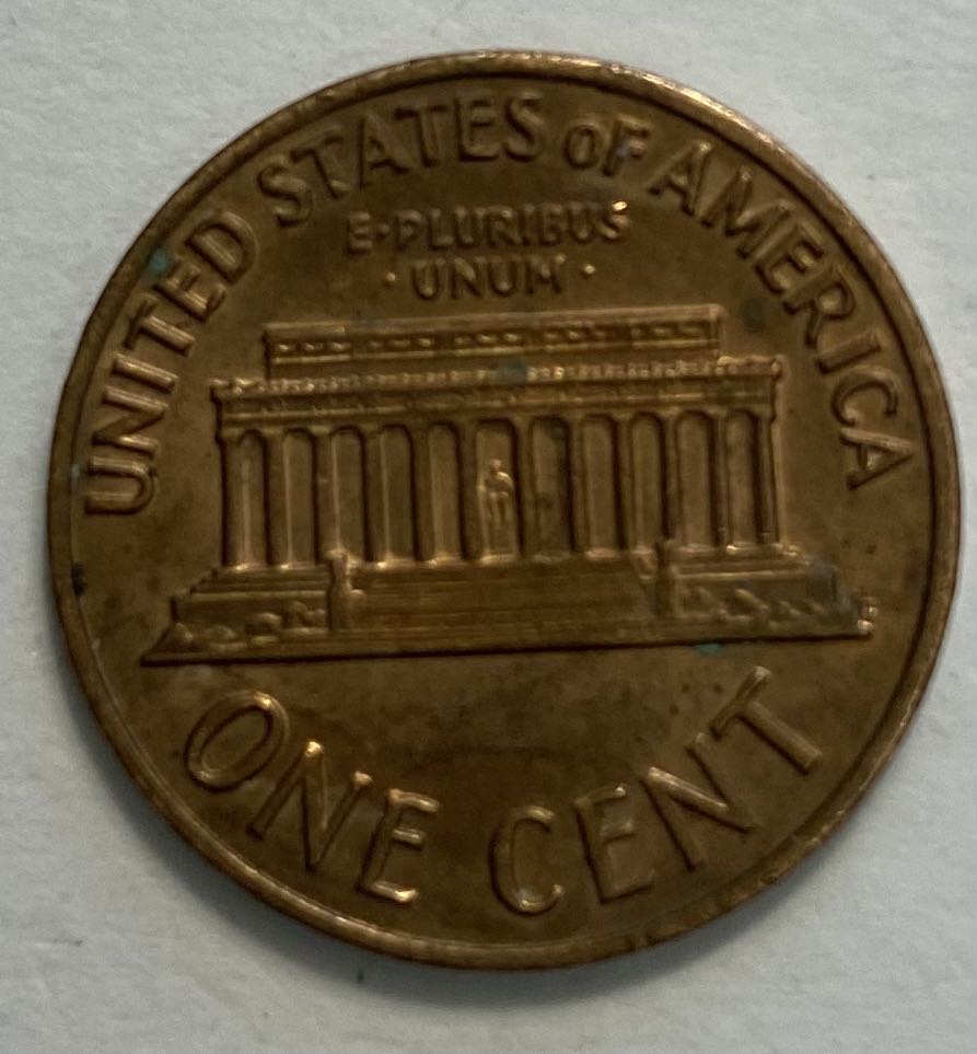 Lincoln Memorial - 1974 Mint Error Off Center MS66RD PCGS  coin collectible - Main Image 2