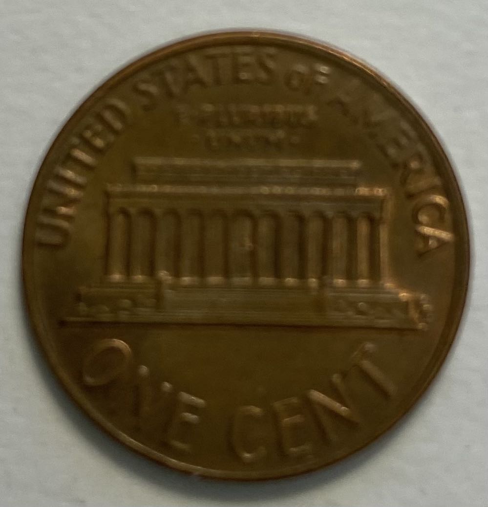 Penny Lincoln Memorial 1973  coin collectible - Main Image 2