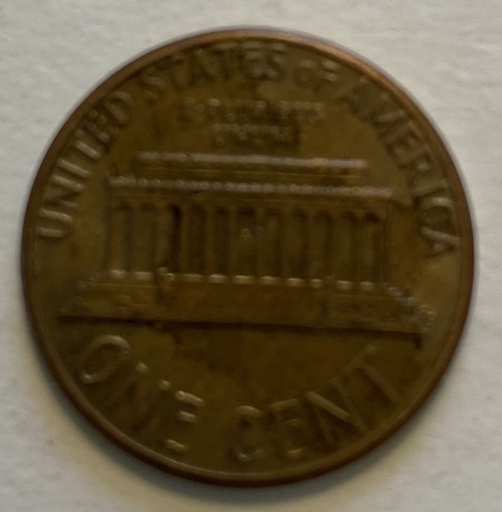 Penny Lincoln Memorial 1974 D  coin collectible - Main Image 2