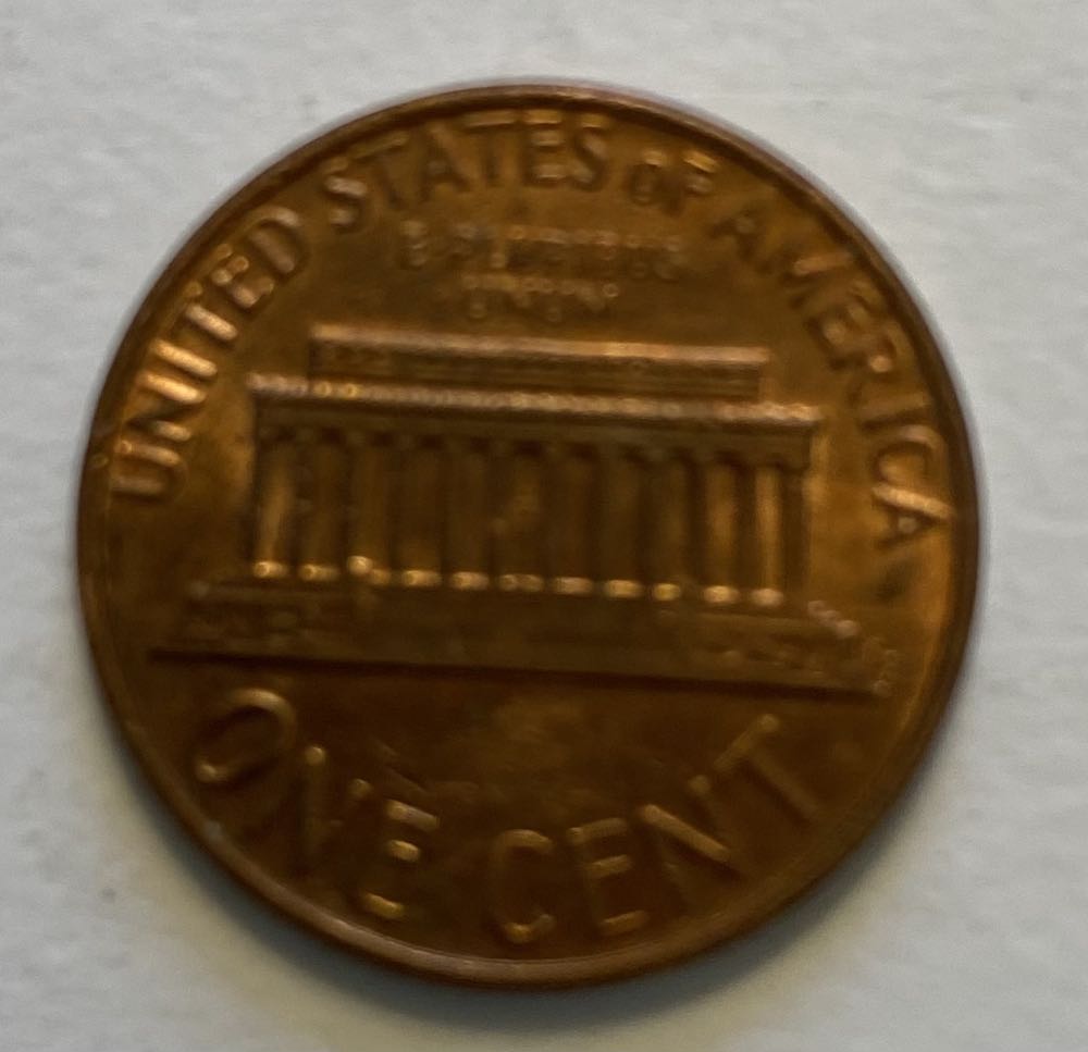 Penny Lincoln Memorial 1975  coin collectible - Main Image 2
