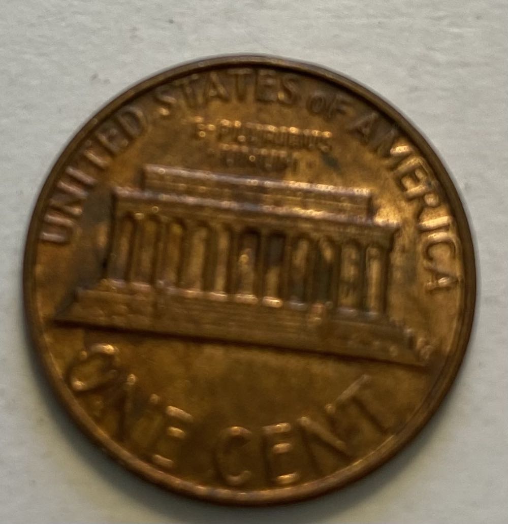 Penny Lincoln Memorial 1981 D  coin collectible - Main Image 2