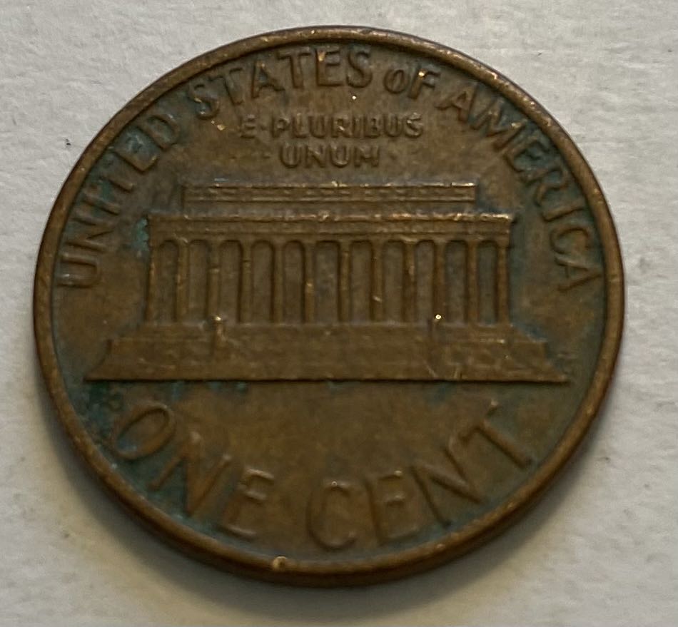 Penny Lincoln Memorial 1979 D  coin collectible - Main Image 2