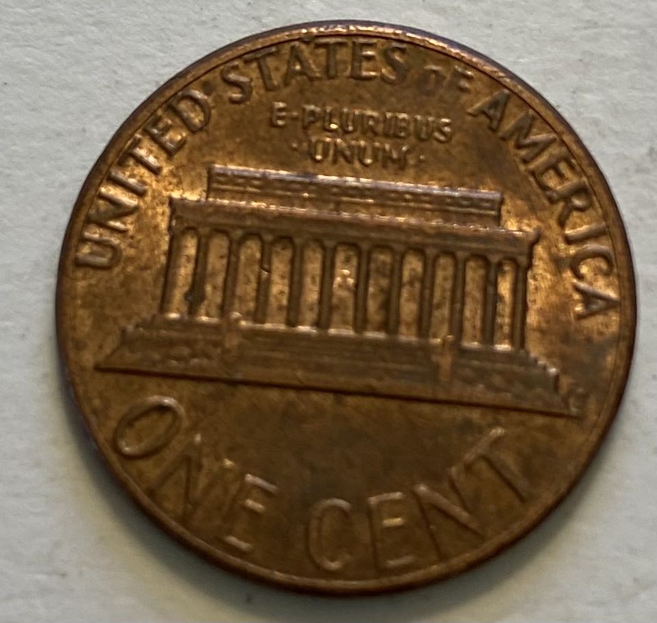 Penny Lincoln Memorial 1984  coin collectible - Main Image 2