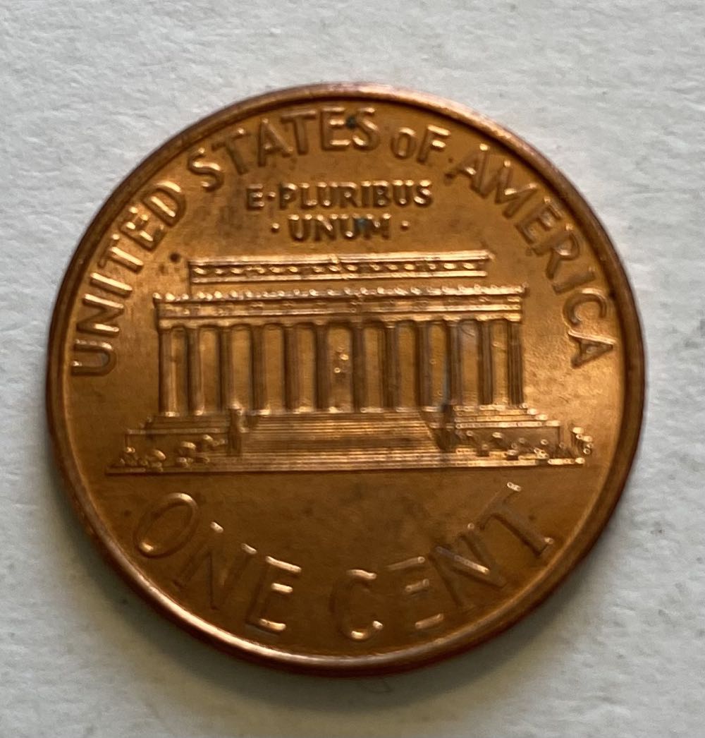 Penny Lincoln Memorial 1994  coin collectible - Main Image 2