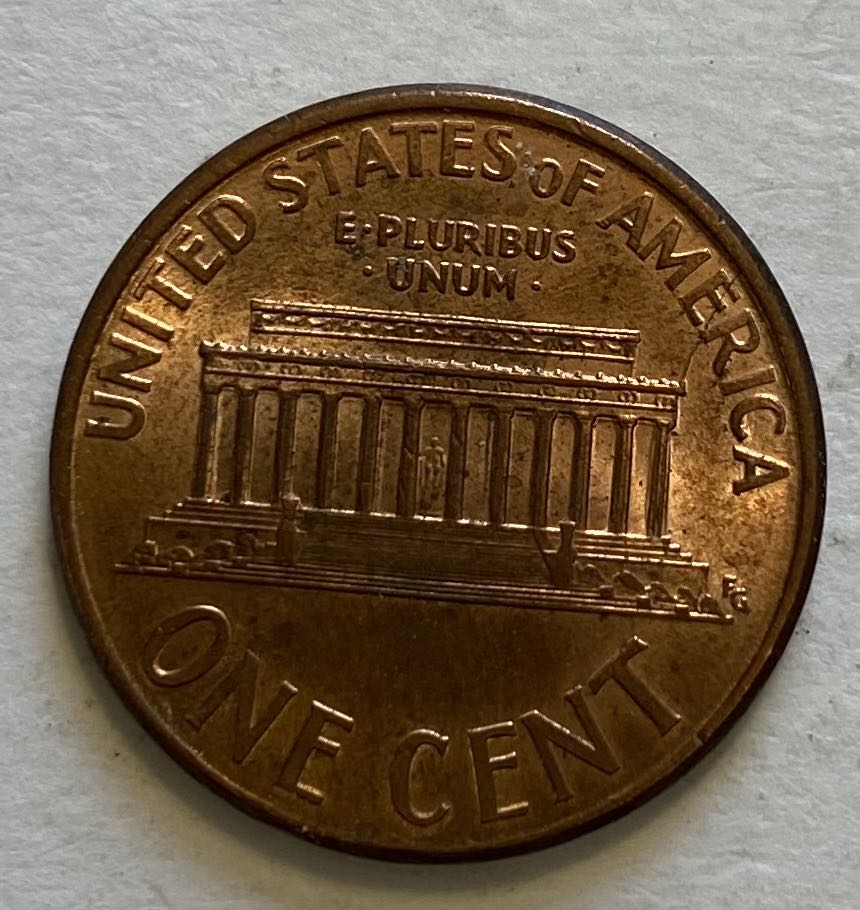 Penny Lincoln Memorial 2000  coin collectible - Main Image 2
