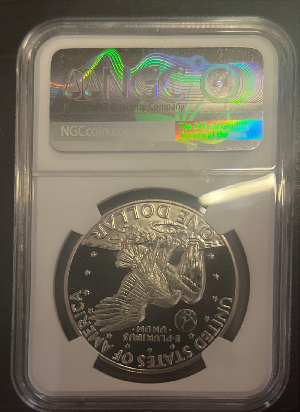 Eisenhower Dollar 1974 D  coin collectible - Main Image 4