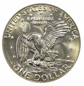 Eisenhower Dollar 1977  coin collectible - Main Image 2