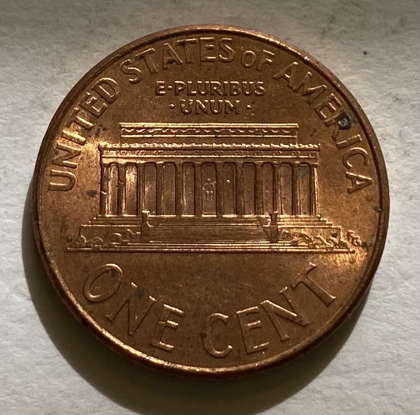 Penny Lincoln Memorial  coin collectible - Main Image 2