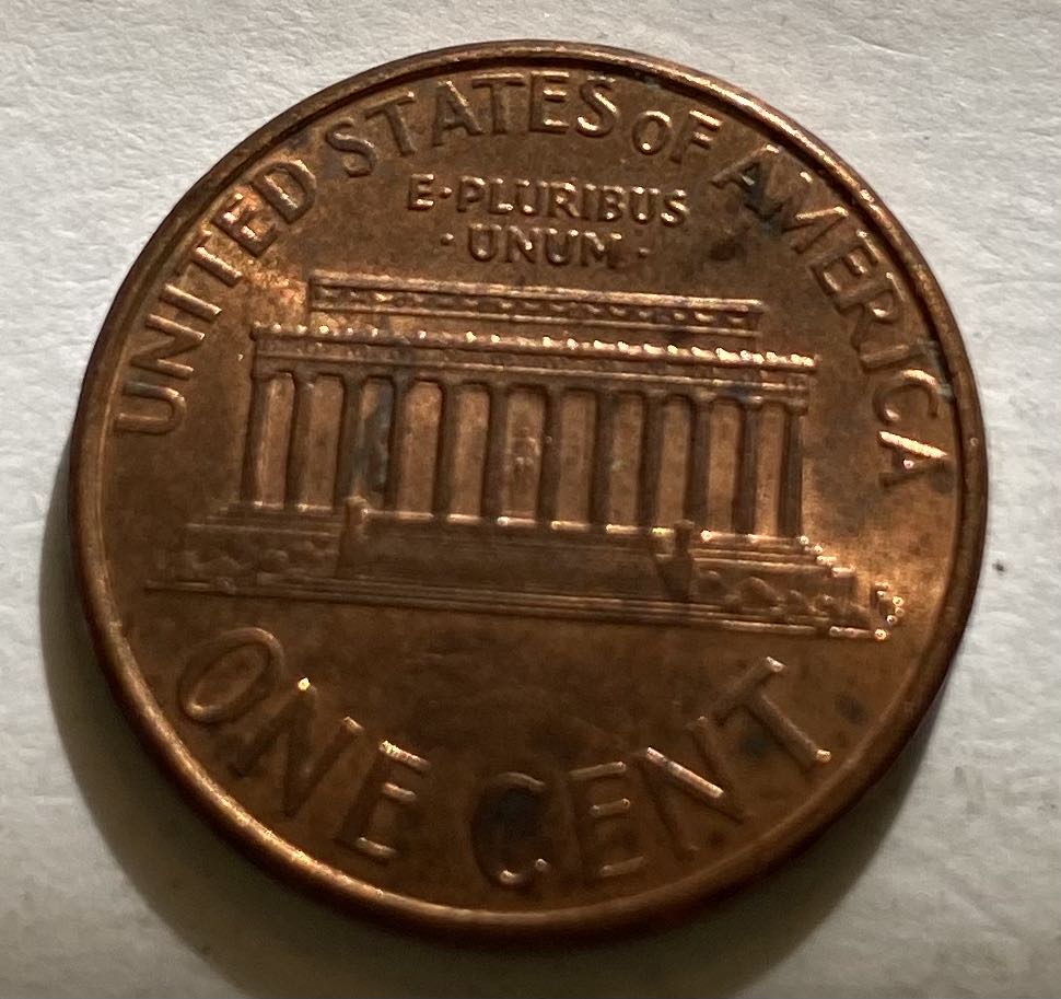Penny Lincoln Memorial 2005  coin collectible - Main Image 2