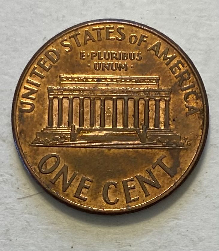 Penny Lincoln Memorial 2007  coin collectible - Main Image 2