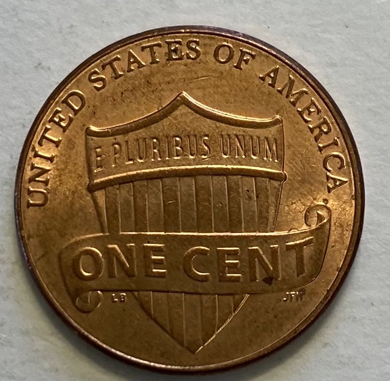 Penny Shield Cent 2010 D  coin collectible - Main Image 2