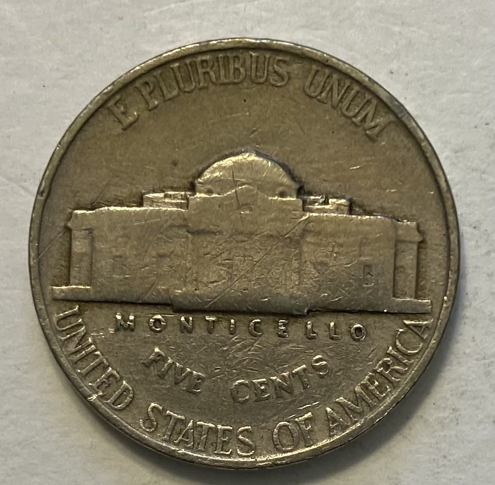 Nickel Jefferson 1941  coin collectible - Main Image 2