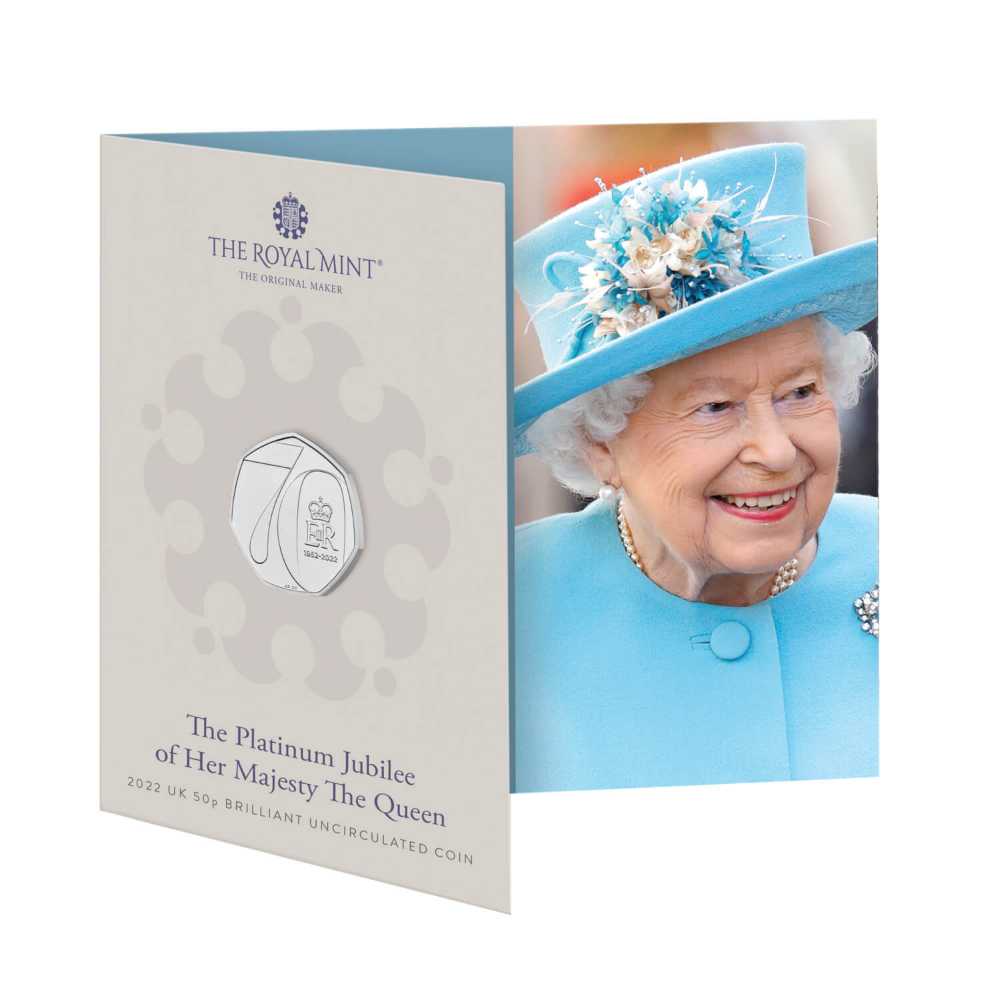 The. Platinum Jubilee of Her Majesty The Queen  coin collectible [Barcode 5026177519614] - Main Image 3