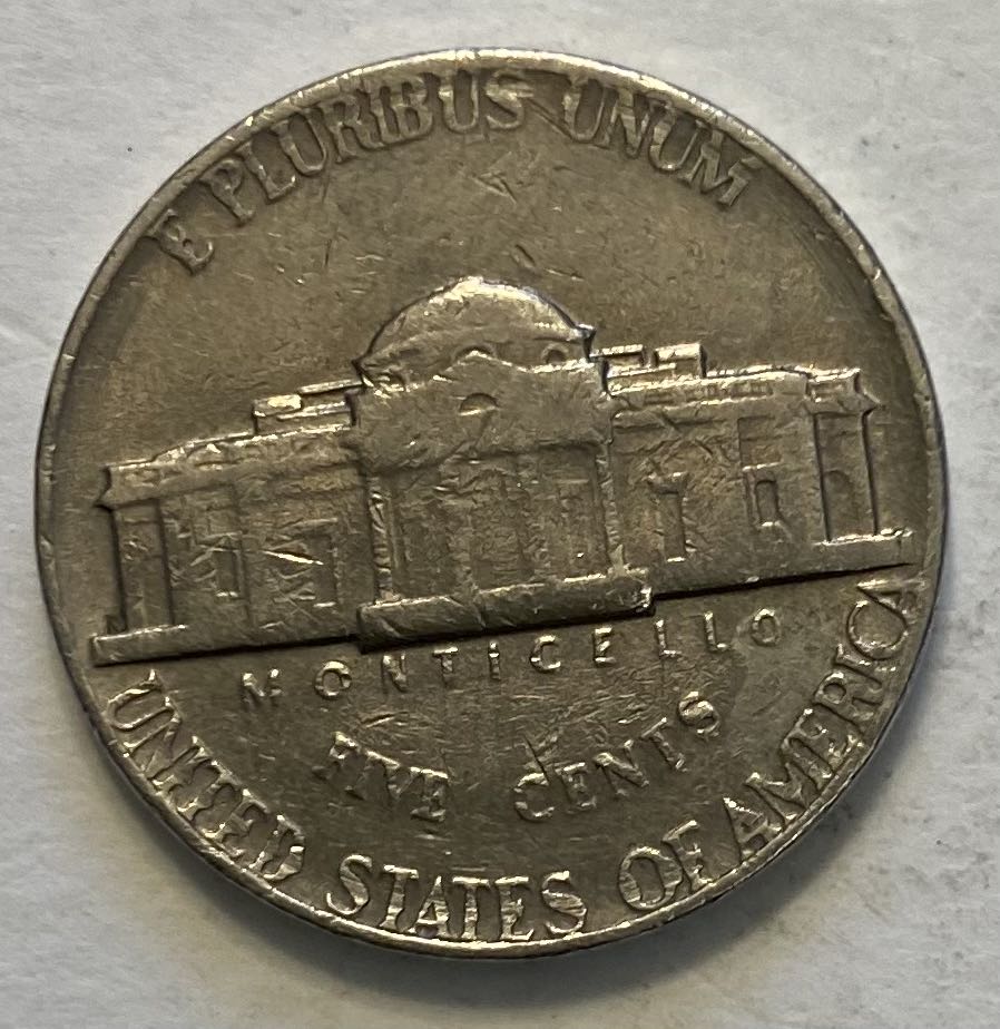 Nickel Jefferson 1974  coin collectible - Main Image 2