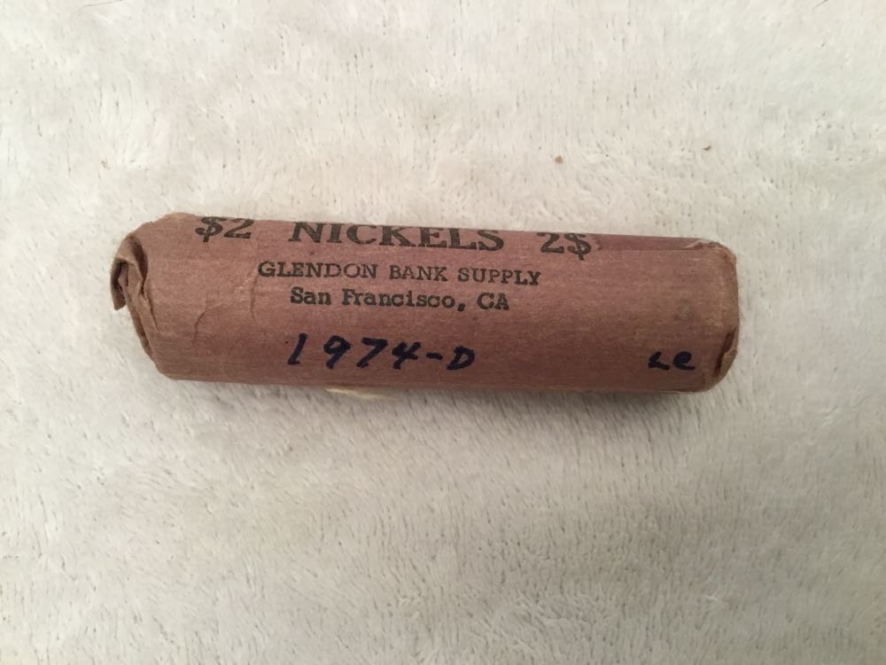 Nickel Jefferson 1974  coin collectible - Main Image 3