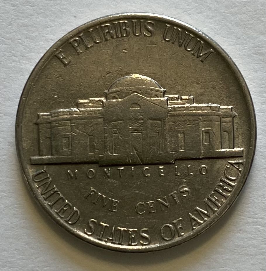 Nickel Jefferson 1979  coin collectible - Main Image 2