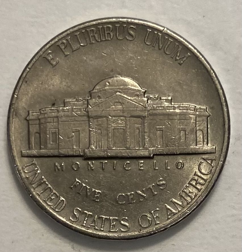 Nickel Jefferson 1997 P  coin collectible - Main Image 2