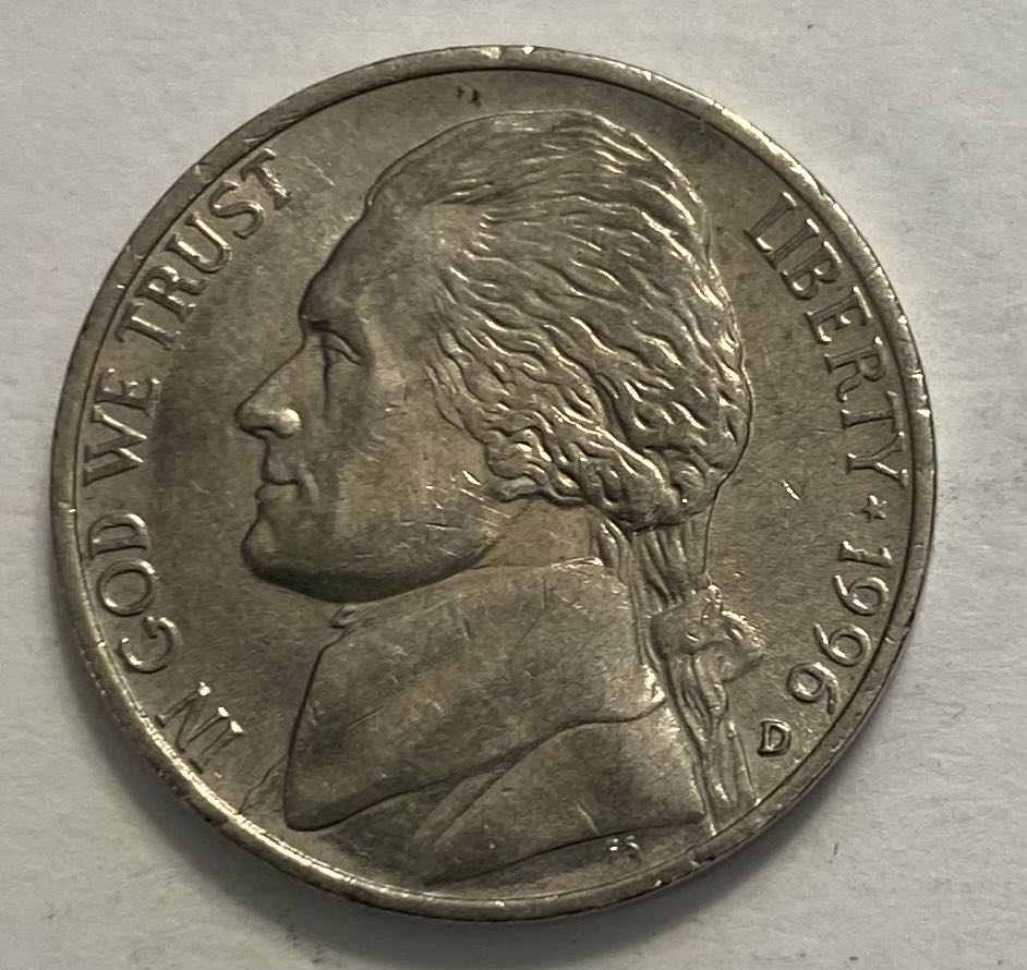 Nickel Jefferson  coin collectible - Main Image 1