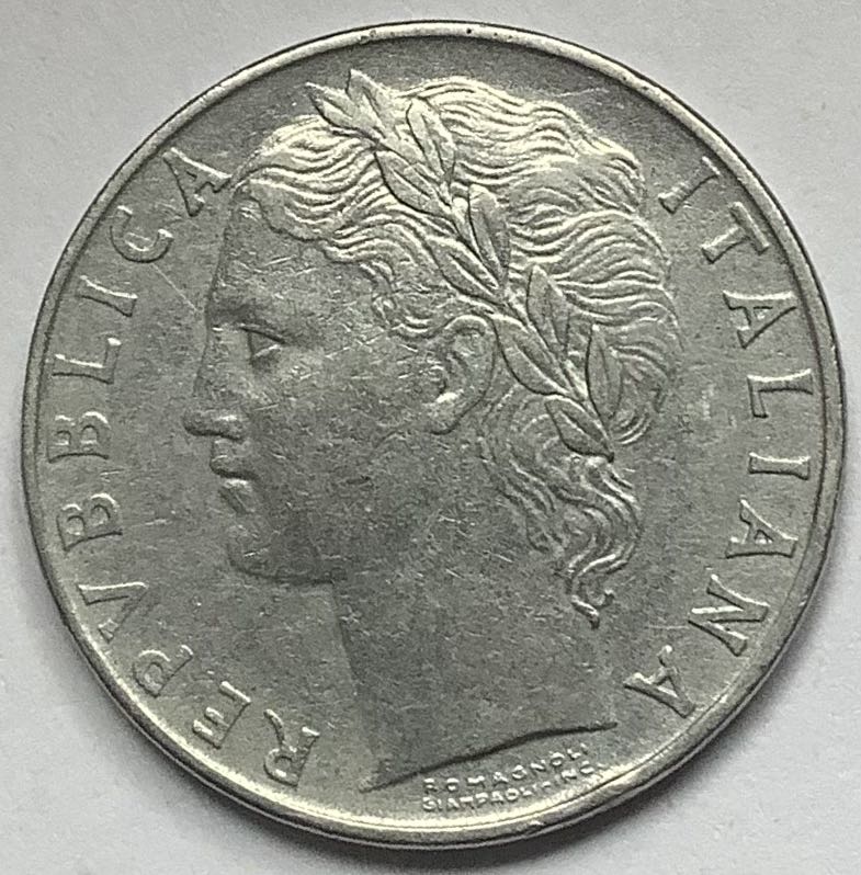 Italy 100 Lire 1956  coin collectible - Main Image 2