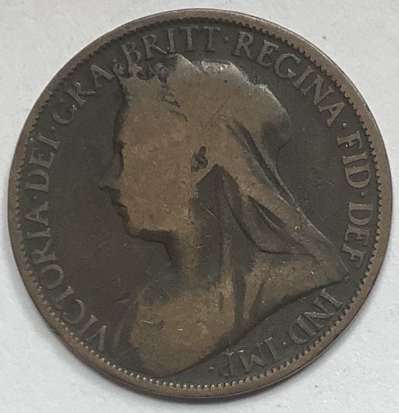 United Kingdom 1 Penny 1896  coin collectible - Main Image 2