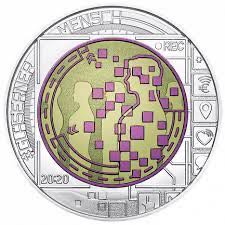 Britannia £2 Silver Bullion Gold Silhouette