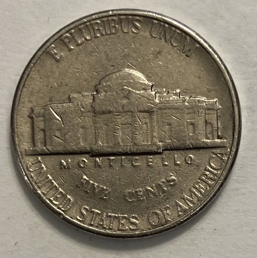 Nickel Jefferson 1996 P  coin collectible - Main Image 2