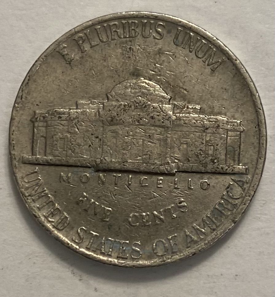 Nickel Jefferson 1992 D  coin collectible - Main Image 2