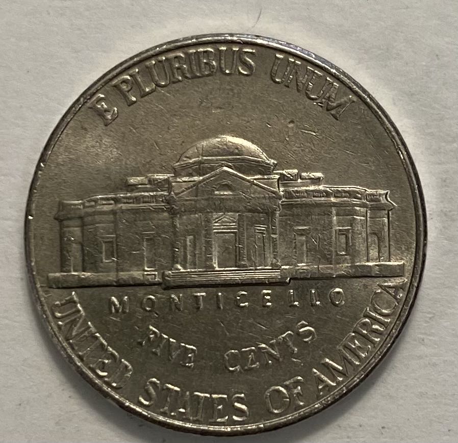 Nickel Jefferson 1998 P  coin collectible - Main Image 2
