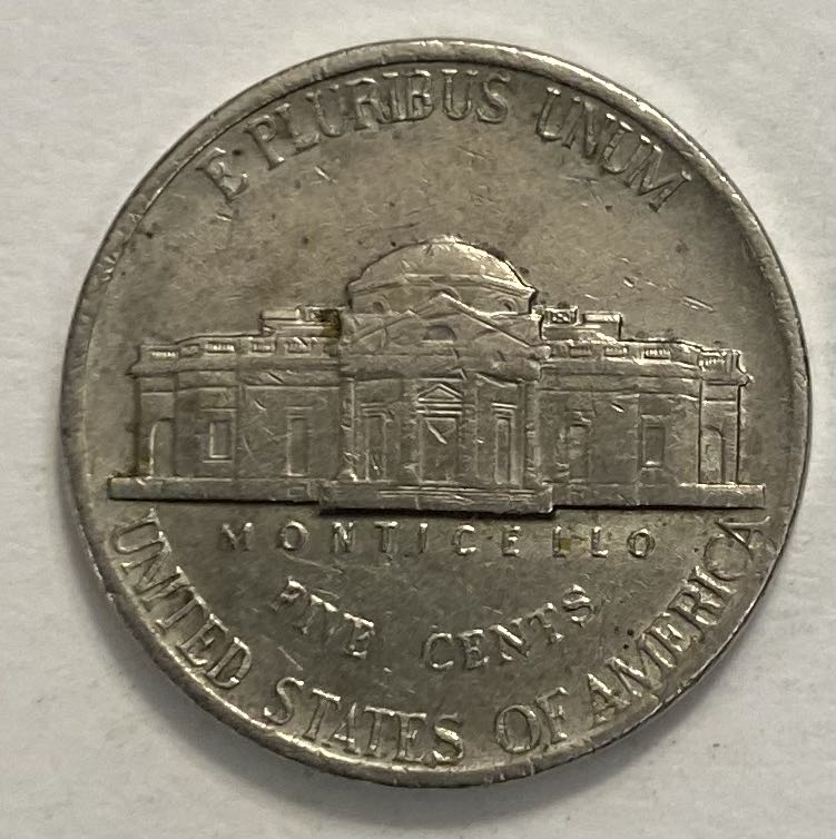 Nickel Jefferson 1994 D  coin collectible - Main Image 2