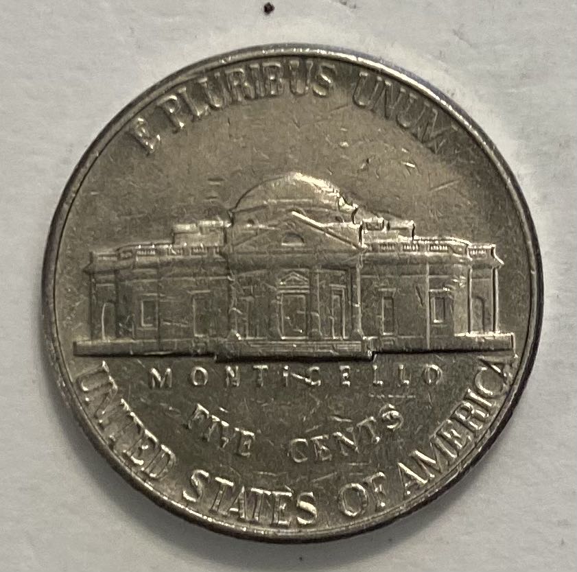 Nickel Jefferson 1995 P  coin collectible - Main Image 2